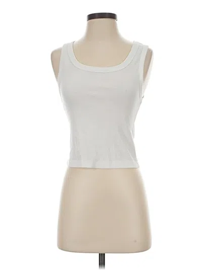 Pre-owned Universal Thread Sleeveless T-shirt In White