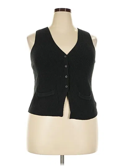 Pre-owned Universal Thread Sweater Vest In Black