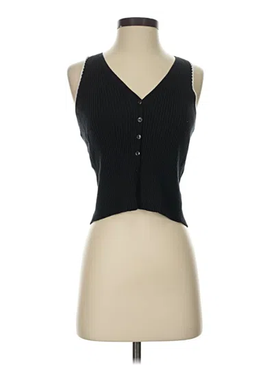 Pre-owned Universal Thread Sweater Vest In Black