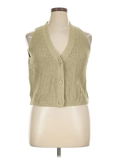 Pre-owned Universal Thread Sweater Vest In Green