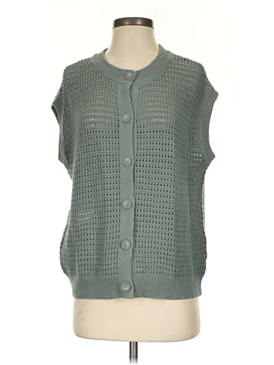 Pre-owned Universal Thread Sweater Vest In Green