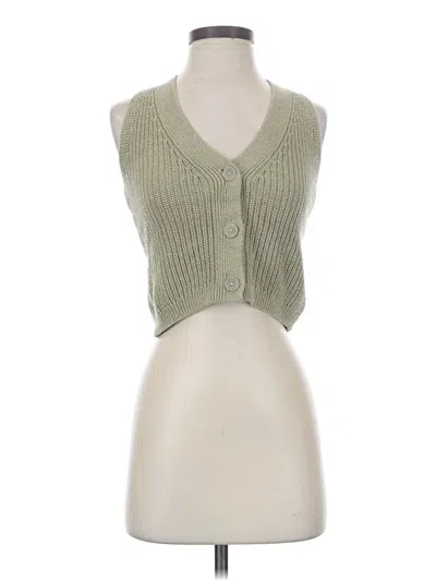 Pre-owned Universal Thread Sweater Vest In Green