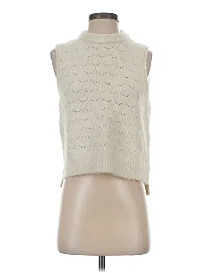 Pre-owned Universal Thread Sweater Vest In Ivory