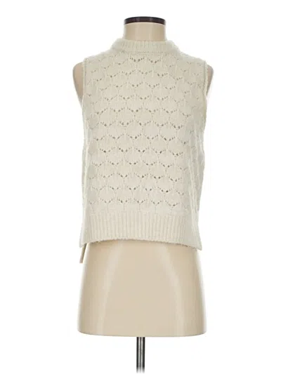 Pre-owned Universal Thread Sweater Vest In Ivory
