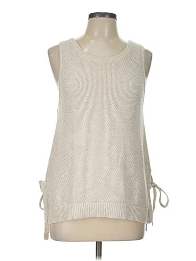 Pre-owned Universal Thread Sweater Vest In Ivory