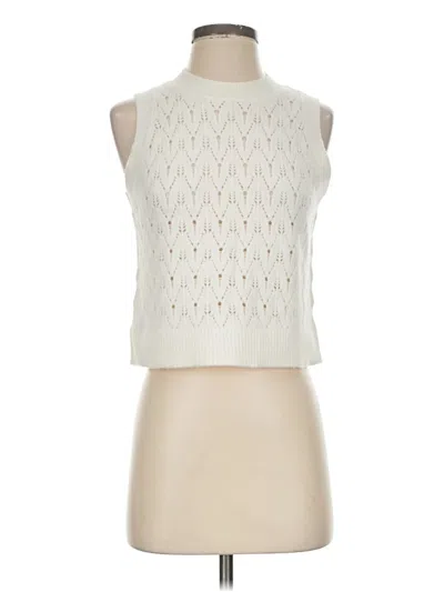 Pre-owned Universal Thread Sweater Vest In Ivory
