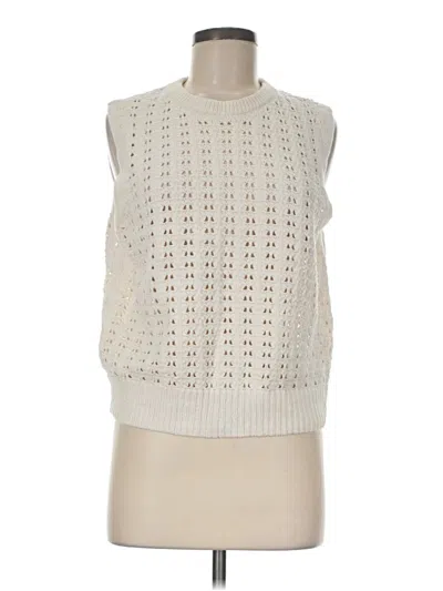 Pre-owned Universal Thread Sweater Vest In Ivory