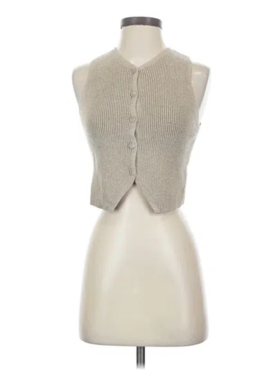 Pre-owned Universal Thread Sweater Vest In Tan