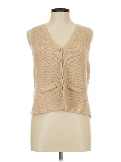 Pre-owned Universal Thread Sweater Vest In Tan