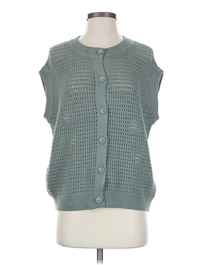 Pre-owned Universal Thread Sweater Vest In Teal