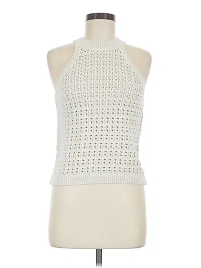 Pre-owned Universal Thread Sweater Vest In White