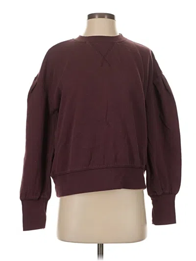 Pre-owned Universal Thread Sweatshirt In Burgundy