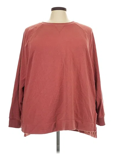 Pre-owned Universal Thread Sweatshirt In Burgundy
