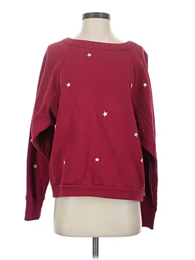 Pre-owned Universal Thread Sweatshirt In Burgundy