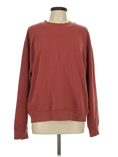 Pre-owned Universal Thread Sweatshirt In Burgundy