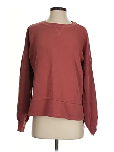 Pre-owned Universal Thread Sweatshirt In Burgundy