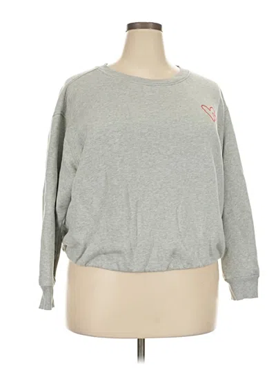 Pre-owned Universal Thread Sweatshirt In Gray