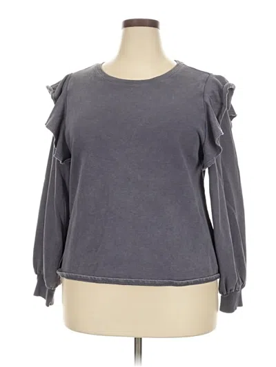 Pre-owned Universal Thread Sweatshirt In Gray