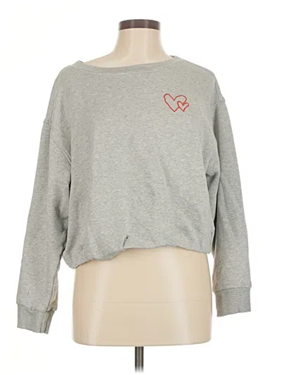 Pre-owned Universal Thread Sweatshirt In Gray