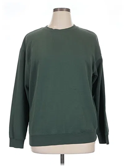 Pre-owned Universal Thread Sweatshirt In Green