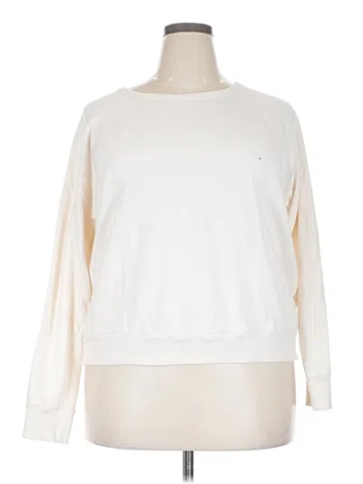 Pre-owned Universal Thread Sweatshirt In Ivory