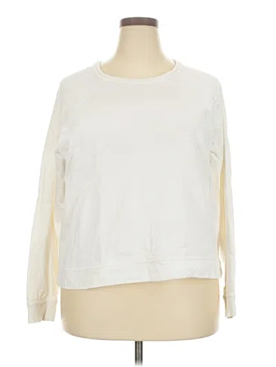 Pre-owned Universal Thread Sweatshirt In Ivory