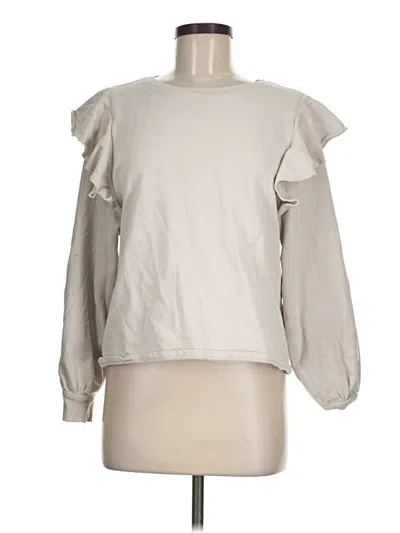 Pre-owned Universal Thread Sweatshirt In Ivory