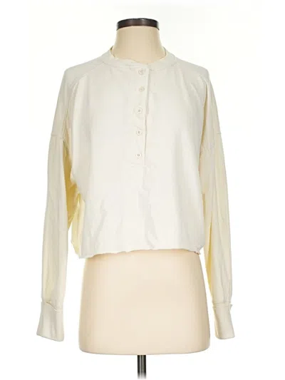 Pre-owned Universal Thread Sweatshirt In Ivory