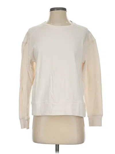 Pre-owned Universal Thread Sweatshirt In Ivory