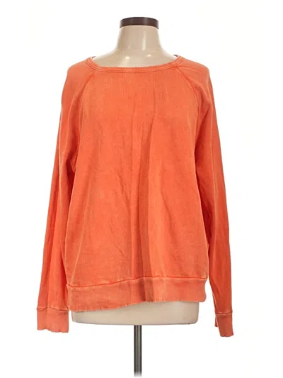 Pre-owned Universal Thread Sweatshirt In Orange