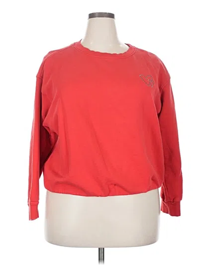 Pre-owned Universal Thread Sweatshirt In Red