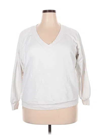 Pre-owned Universal Thread Sweatshirt In White