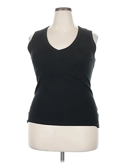 Pre-owned Universal Thread Tank Top Black Halter Neckline Tops