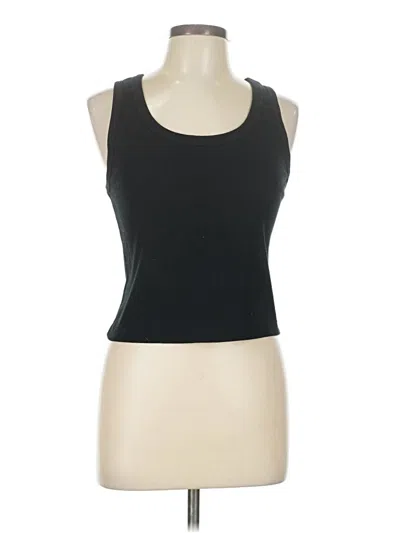 Pre-owned Universal Thread Tank Top Black Halter Neckline Tops