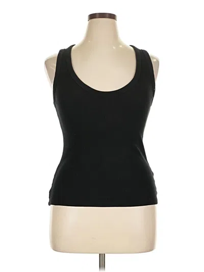 Pre-owned Universal Thread Tank Top Black Halter Neckline Tops