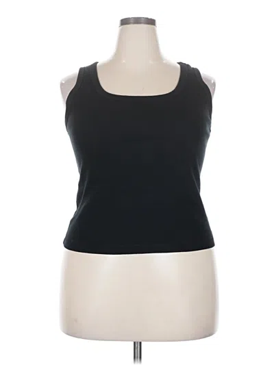 Pre-owned Universal Thread Tank Top Black Halter Neckline Tops