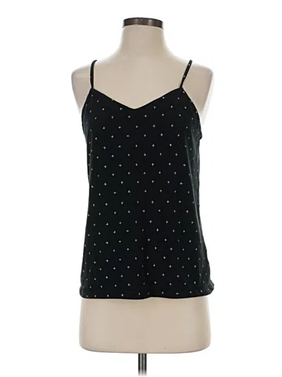 Pre-owned Universal Thread Tank Top Black Halter Neckline Tops
