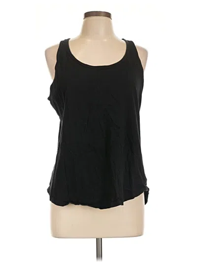 Pre-owned Universal Thread Tank Top Black Halter Neckline Tops