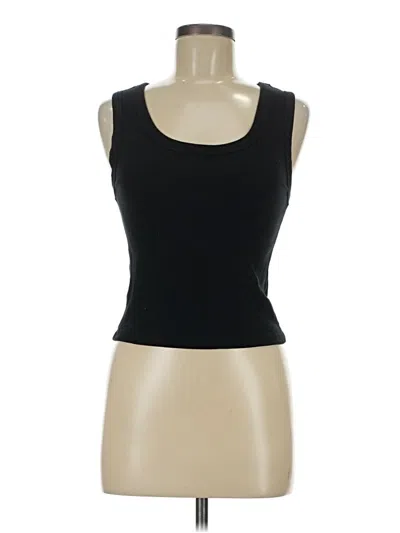 Pre-owned Universal Thread Tank Top Black Strapless Neckline Tops