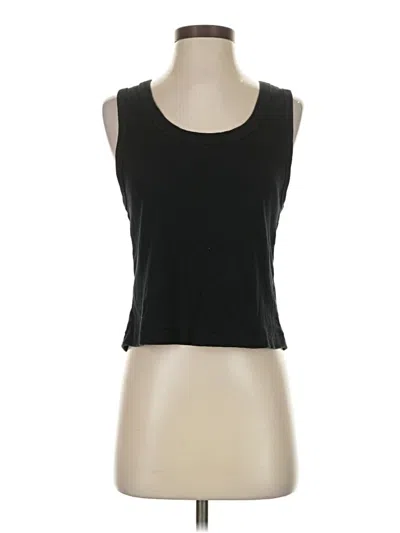 Pre-owned Universal Thread Tank Top Black Strapless Neckline Tops