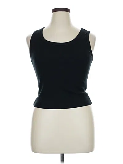 Pre-owned Universal Thread Tank Top Black Strapless Neckline Tops