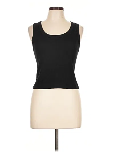 Pre-owned Universal Thread Tank Top Black Strapless Neckline Tops