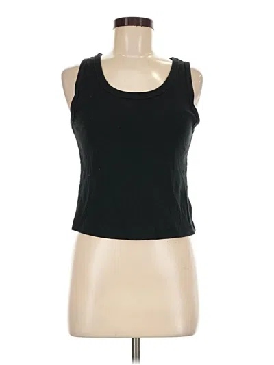 Pre-owned Universal Thread Tank Top Black Strapless Neckline Tops