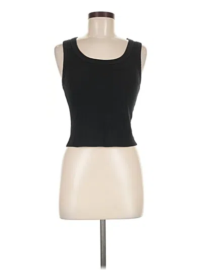 Pre-owned Universal Thread Tank Top Black Strapless Neckline Tops