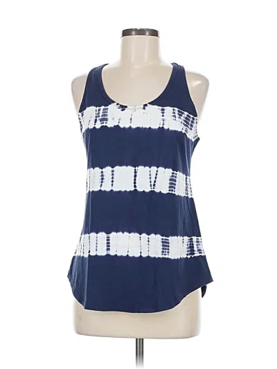 Pre-owned Universal Thread Tank Top Blue Halter Neckline Tops