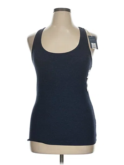 Pre-owned Universal Thread Tank Top Blue Halter Neckline Tops