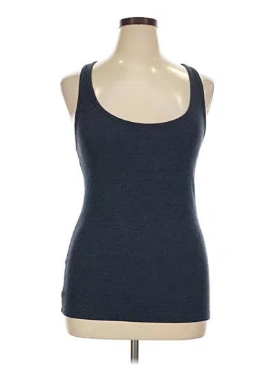 Pre-owned Universal Thread Tank Top Blue Halter Neckline Tops