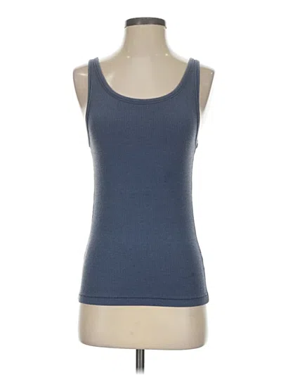 Pre-owned Universal Thread Tank Top Blue Square Neckline Tops