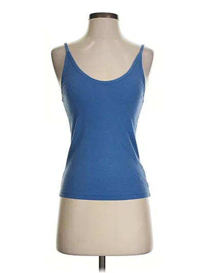Pre-owned Universal Thread Tank Top Blue Strapless Neckline Tops
