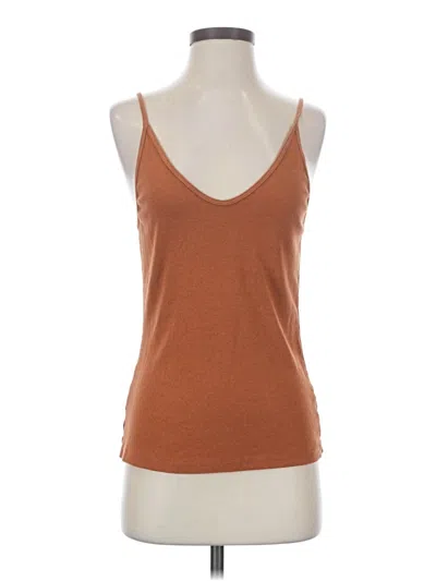 Pre-owned Universal Thread Tank Top Brown Halter Neckline Tops